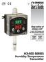 User s Guide HX400 SERIES. Humidity/Temperature Transmitter. Shop online at omega.com