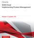 Oracle. SCM Cloud Implementing Product Management. Release 13 (update 17D)
