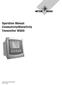 Operation Manual Conductivity/Resisitivity Transmitter M300