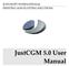 JUSTCROFT INTERNATIONAL PRINTING AND PLOTTING SOLUTIONS. JustCGM 5.0 User Manual