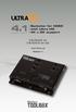 Audio. 4 x1. Switcher for HDMI with Ultra HD 4K x 2K support GTB-HD4K2K-441 GTB-HD4K2K-441-BLK. User Manual. Release A1