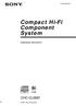 Compact Hi-Fi Component System