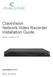 ClareVision Network Video Recorder Installation Guide