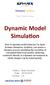 Dynamic Model Simulation