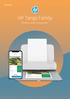 Product guide. HP Tango Family. The first smart home printer1