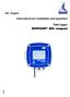 EN - English. Instructions for installation and operation. Data logger METPOINT BDL compact