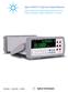 Agilent 34450A 5.5 Digit Bench Digital Multimeter. Turbo charge your measurements with one of the fastest throughput digital multimeter in its class