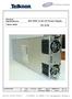 48V 2KW 1U AC-DC Power Supply PS Electrical Specification for: Telkoor Model: