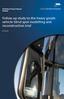 Follow up study to the heavy goods vehicle blind spot modelling and reconstruction trial