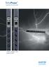 Inspired by Your Data Center. 1-Phase Intelligent PDU Outlets for 230V