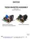 DAT INVERTER ASSEMBLY to 3.5 KW for 3.6 KW to 5.5 KW