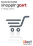 Introduction to iinet. shoppingcart. 2/ 7 Design options