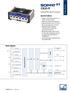CX23-R. Data Sheet. SomatXR Data Processor. Special Features. Block diagram. B en