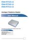 Eltek R7121-L1 Eltek R7141-L1 Eltek R7111-L1. User Manual. Analogue Telephone Adapter. Default Login Detail