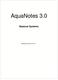 AquaNotes 3.0. Neptune Systems. AquaNotes Help Version 3.0