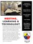 MEETING, LEARNING & TECHNOLOGY