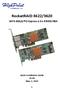 RocketRAID 3622/3620. SATA 6Gb/s PCI-Express 2.0 x 8 RAID HBA