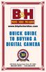 Quick Guide to Buying a Digital Camera