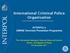 International Criminal Police Organisation INTERPOL s CBRNE Terrorism Prevention Programme