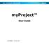 myproject User Guide
