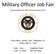Military Officer Job Fair