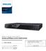 EN User manual Register your product and get support at Blu-ray Disc / DVD Player BDP1305