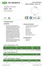 Product Brief. Acrich3 12W LM-80. Product Data Sheet. Integrated AC LED Solution. RoHS. Description. Features and Benefits.