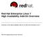 Red Hat Enterprise Linux 7 High Availability Add-On Overview