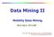 Data Mining II Mobility Data Mining