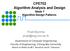 CPE702 Algorithm Analysis and Design Week 7 Algorithm Design Patterns