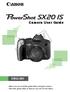 Camera User Guide ENGLISH. Make sure you read this guide before using the camera. Store this guide safely so that you can use it in the future.