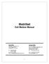 MetriNet Cell Modem Manual