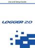 First look at Logger 2.0. Software requirements