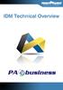 IDM Technical Overview