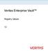 Veritas Enterprise Vault. Registry Values