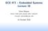 ECE 471 Embedded Systems Lecture 16