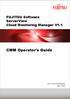 FUJITSU Software ServerView Cloud Monitoring Manager V1.1. CMM Operator's Guide