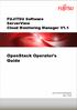FUJITSU Software ServerView Cloud Monitoring Manager V1.1. OpenStack Operator's Guide