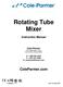 Rotating Tube Mixer. Instruction Manual. Cole-Parmer 625 East Bunker Court Vernon Hills, Illinois 60061
