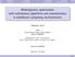 Multiobjective optimization with evolutionary algorithms and metaheuristics in distributed computing environnement