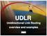 UDLR Unidirectional Link Routing overview and examples