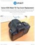 Canon EOS Rebel T2i Top Cover Replacement