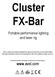 Cluster FX-Bar. Portable performance lighting and laser rig