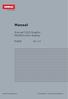 Manual. Simrad IS20 Graphic Multifunction display. English Sw. 1.2