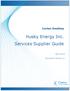 Husky Energy Inc. Services Supplier Guide