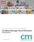 CM Recertification Handbook. Copyright ICPM Updated: September 22, Page 1 of 5