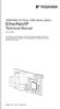 YASKAWA AC Drive 1000-Series Option EtherNet/IP. Technical Manual