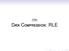 PVM. Data Compression: RLE