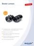 Basler Lenses. 5 Megapixel Lens optimized for 1/2.5 sensors with resolution of 2.2 m [230 lp/mm] Basler exclusive design