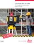 Leica Rugby 810, 820 & 840 The toughest construction lasers on site